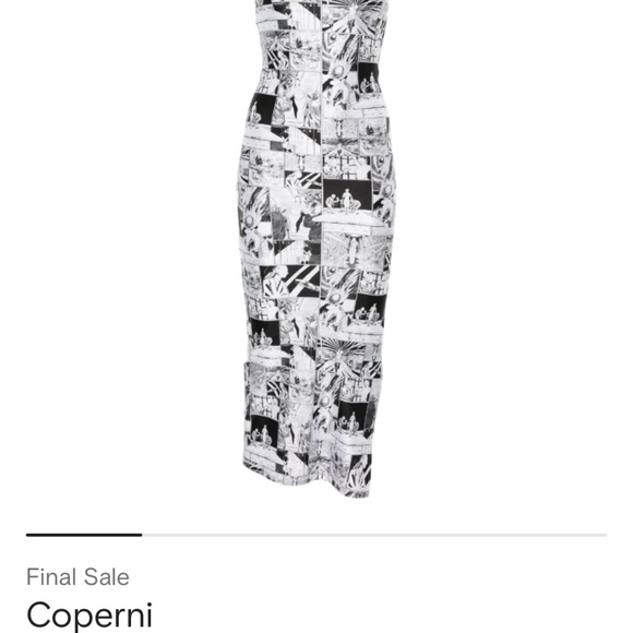 Coperni cartoon-print maxi dress—S (fits XS) - Picture 3 of 5
